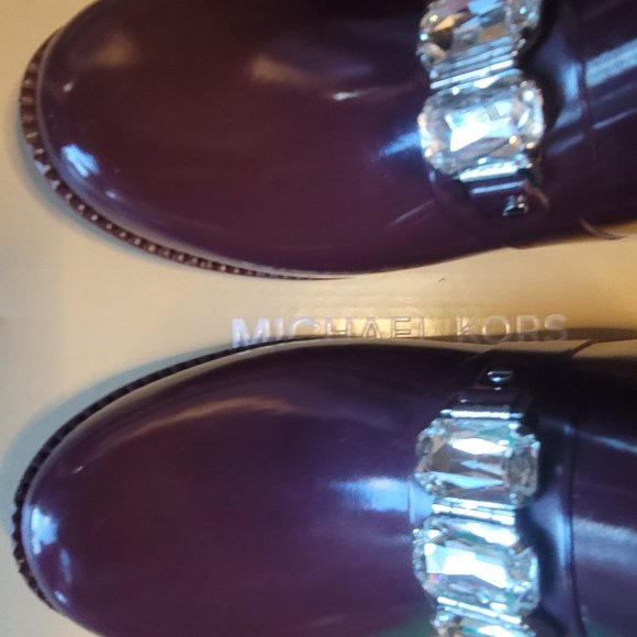 Michael Kors Rain Boots Bling-Bling - Picture 5 of 11
